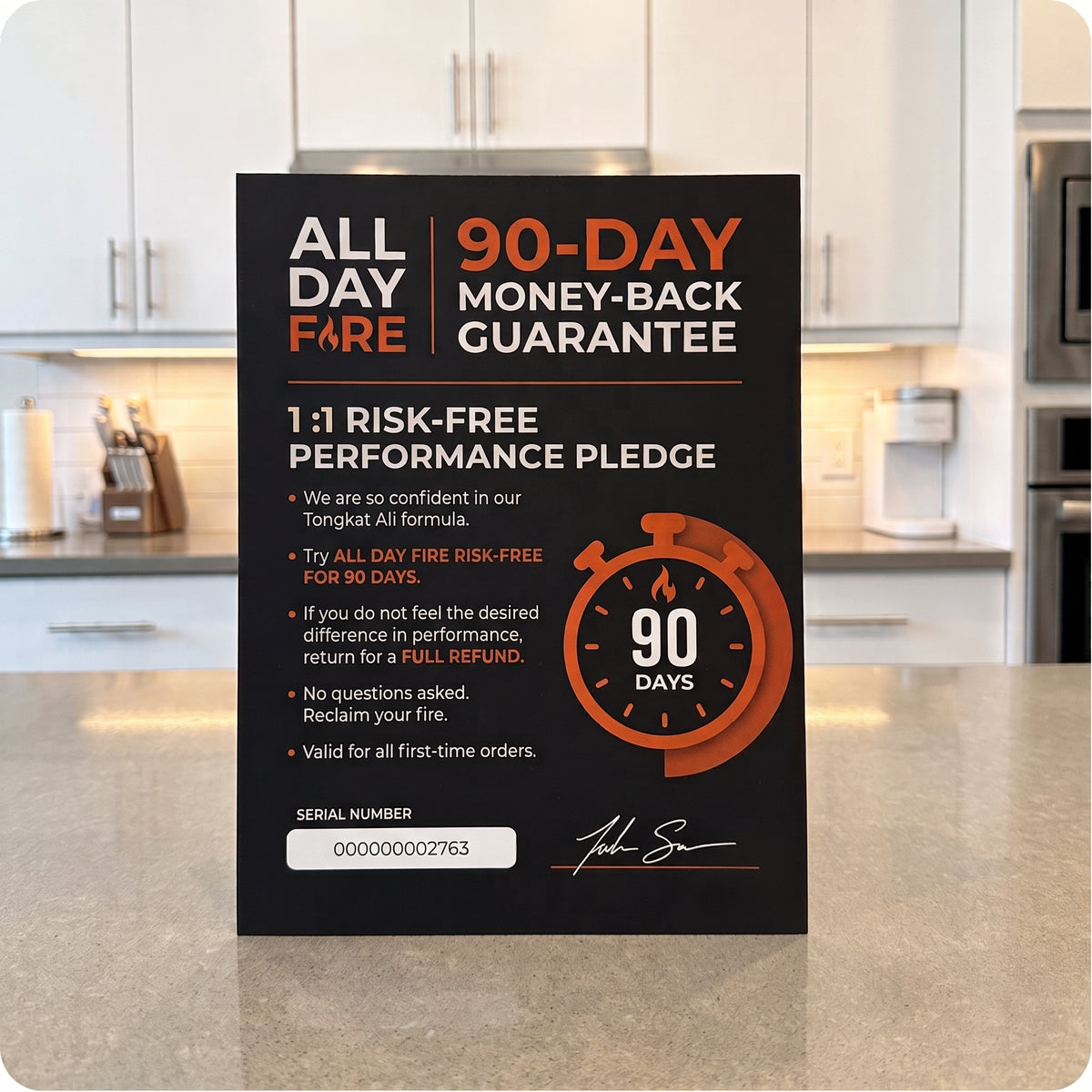 90-Day Money Back Guarantee protects your investment